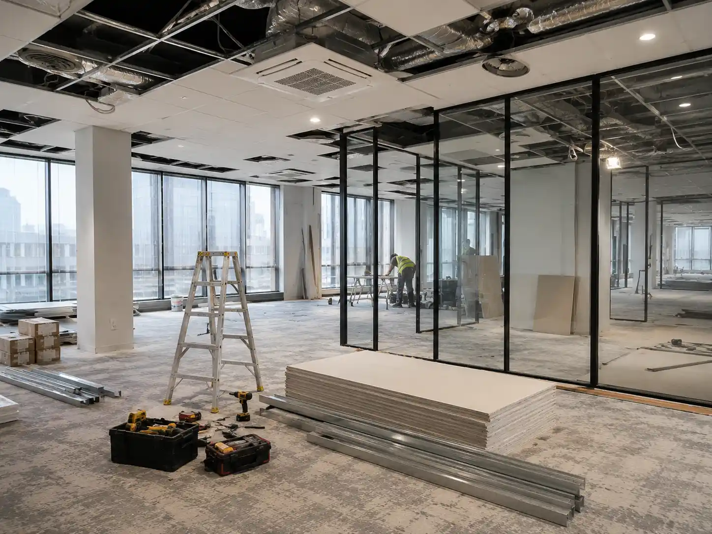 Commercial office refurbishment and alteration project